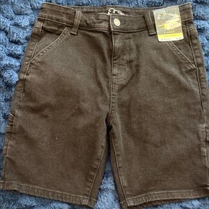 NWT Children's Art Class Relaxed Super Stretch Tapered Black Shorts